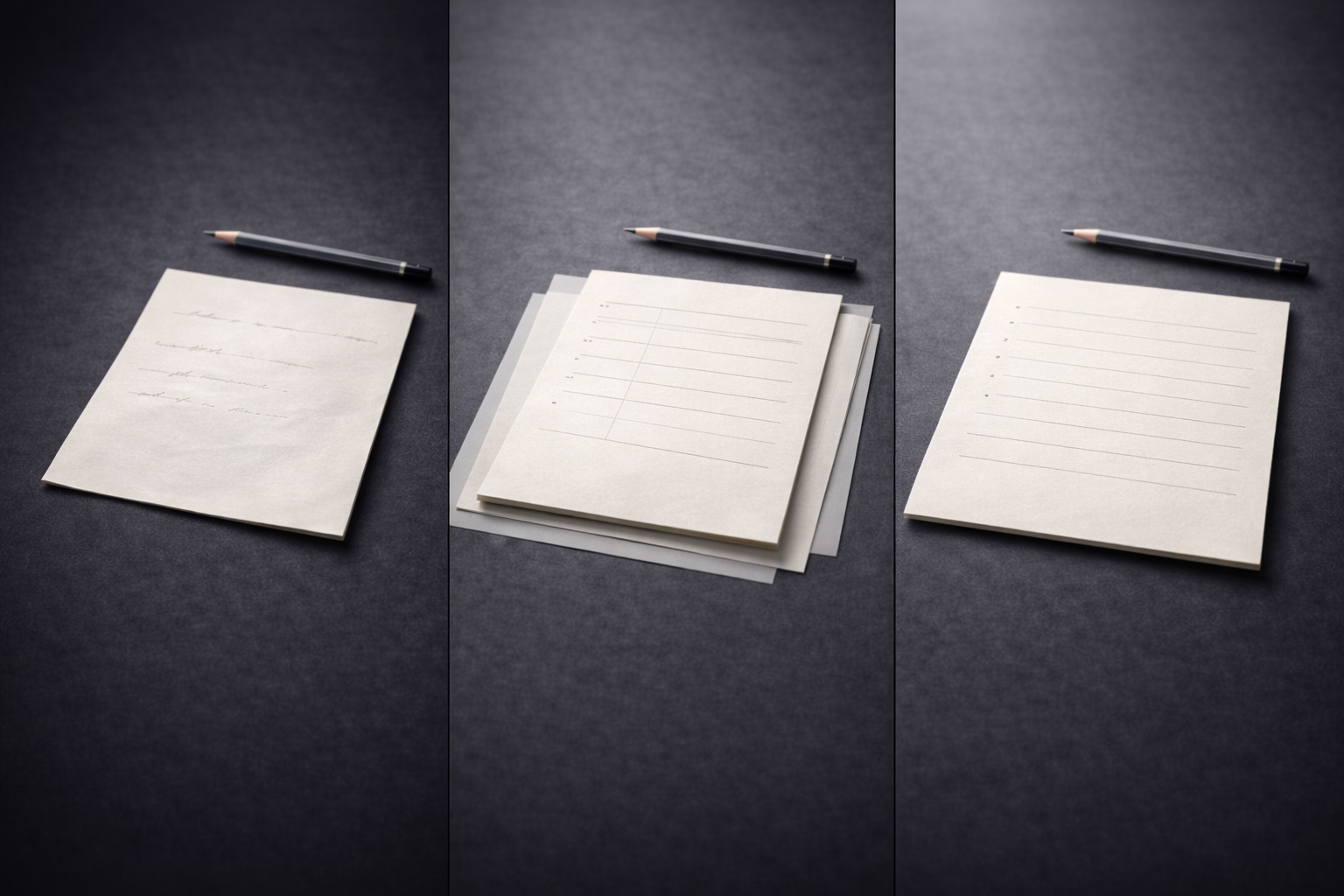 1-8v1 Progression of structure on paper Progression of structure on paper