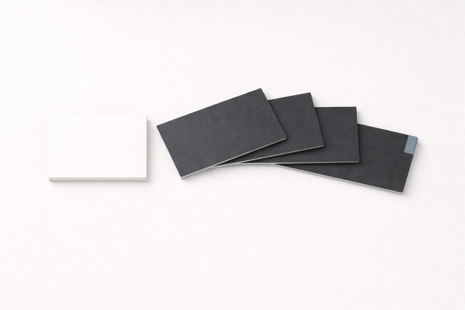 Fanned Cards on Gray Surface