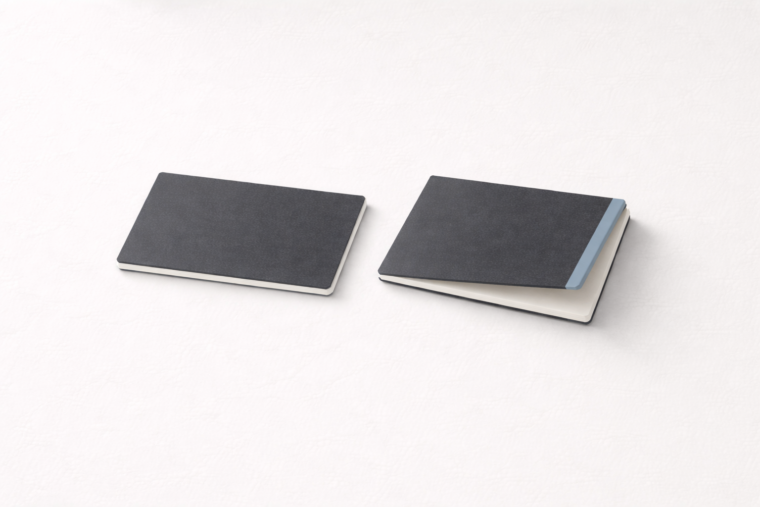 Rectangular cards on soft surface